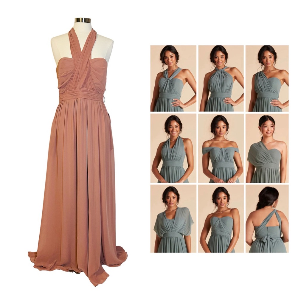 NWT Birdy Grey Convertible Dress Size Large